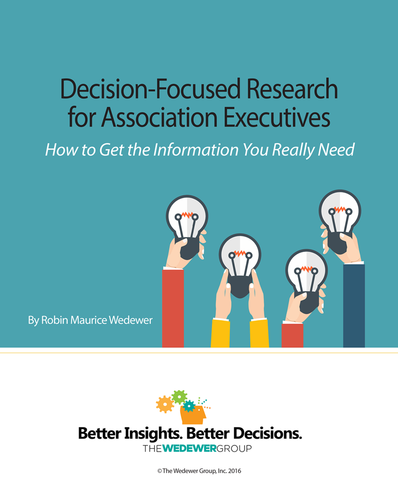 decision focused research ebook cover